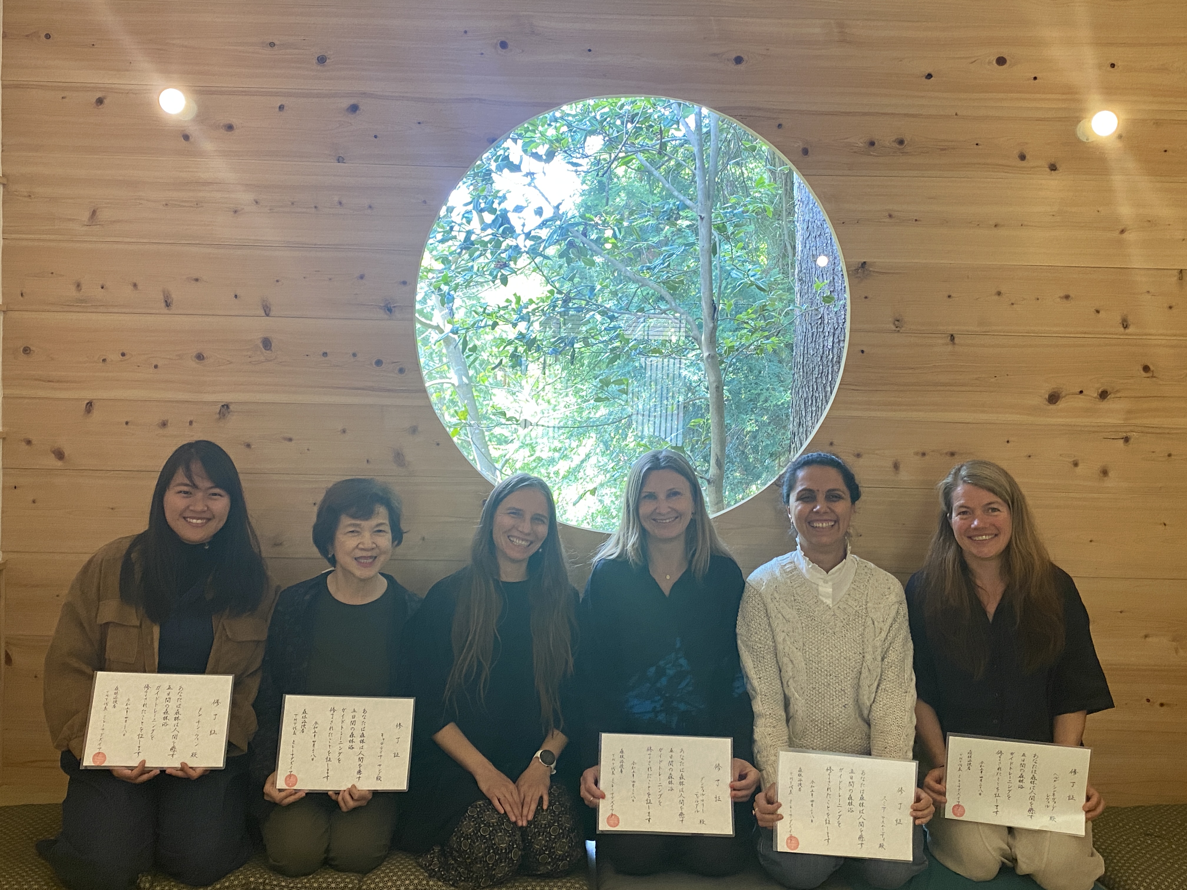 Shinrin Yoku Guide Training in Japan with Shinrin Yoku Association accreditation