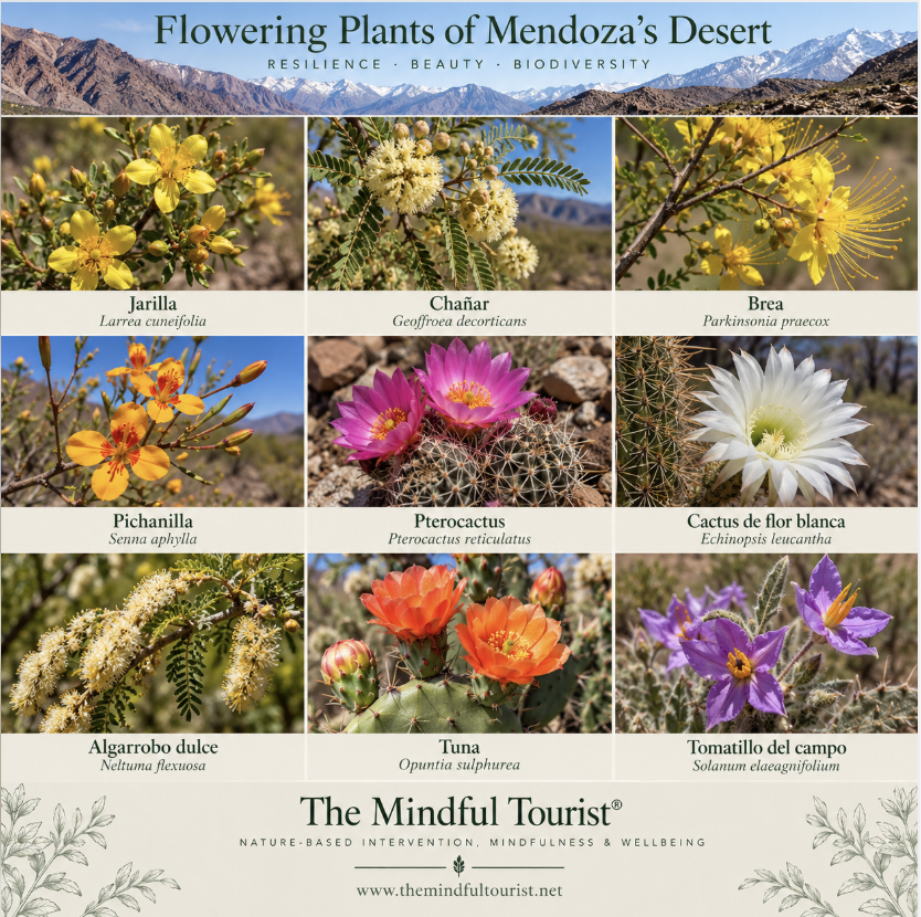 Observing Life in the Arid Landscapes of Mendoza Province